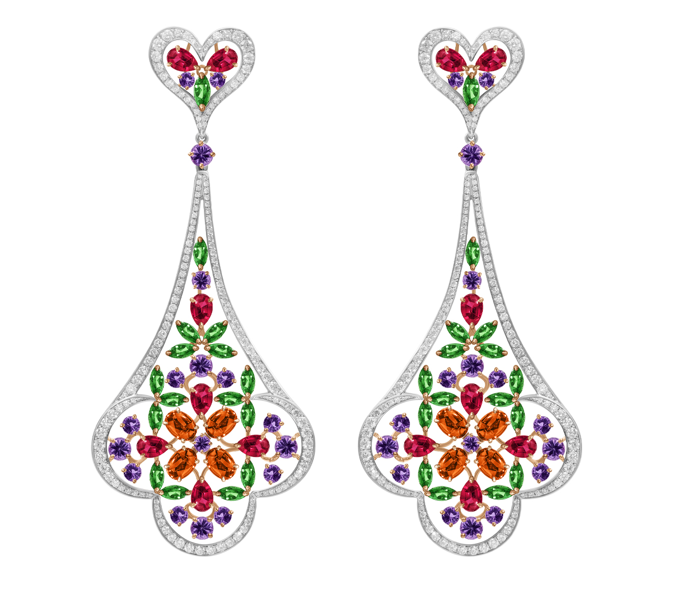 Серьги Chopard Temptations 849717-9003 - фото 1 – Mercury