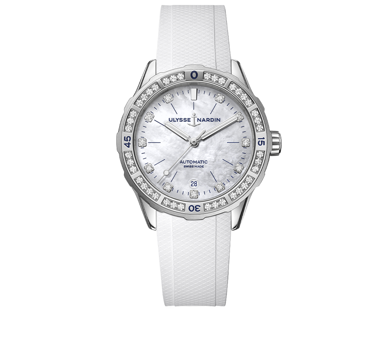 Часы Lady Diver Ulysse Nardin Diver 8163-182B-3/10 - фото 1 – Mercury
