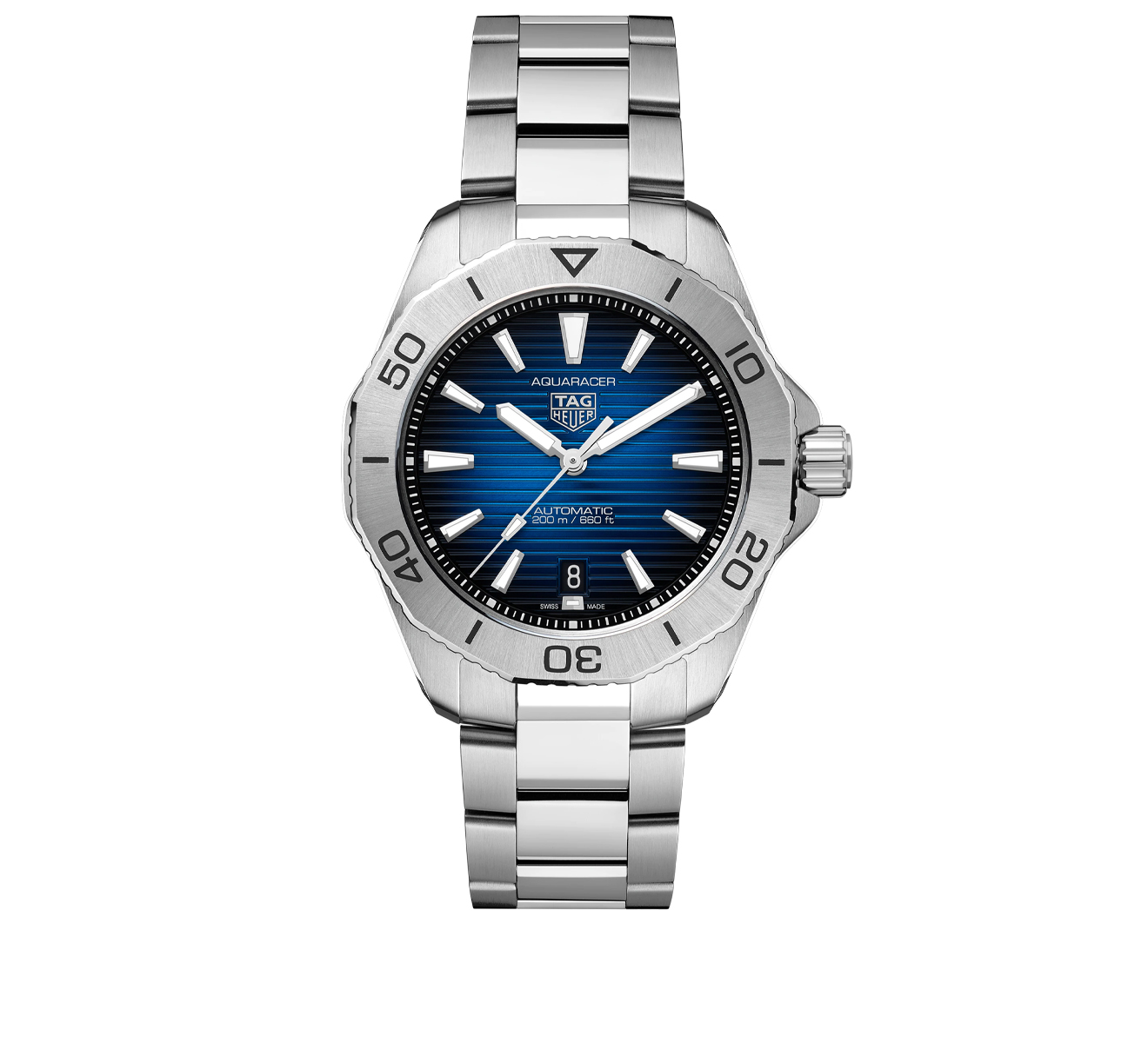 Часы Aquaracer Professional 200 Date TAG Heuer Aquaracer WBP2111.BA0627 - фото 1 – Mercury