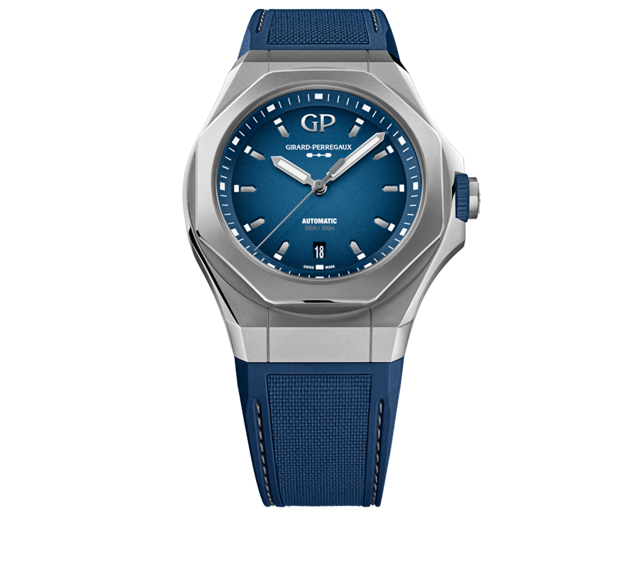 Часы Laureato Absolute GIRARD-PERREGAUX Laureato 81070-21-002-FB6A - фото 1 – Mercury