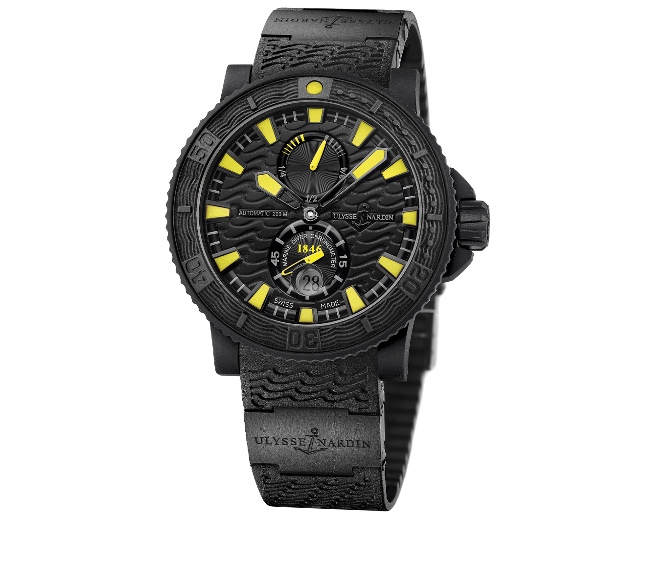 Часы Black Sea Ulysse Nardin Diver 263-92-3C/924 - фото 1 – Mercury