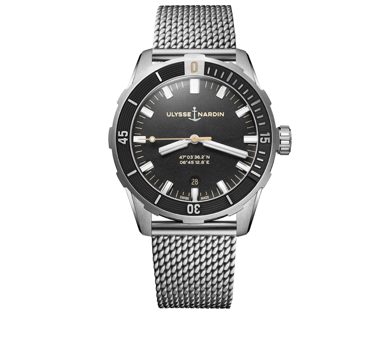 Часы Diver 42 mm Ulysse Nardin Diver 8163-175-7MIL/92 - фото 1 – Mercury