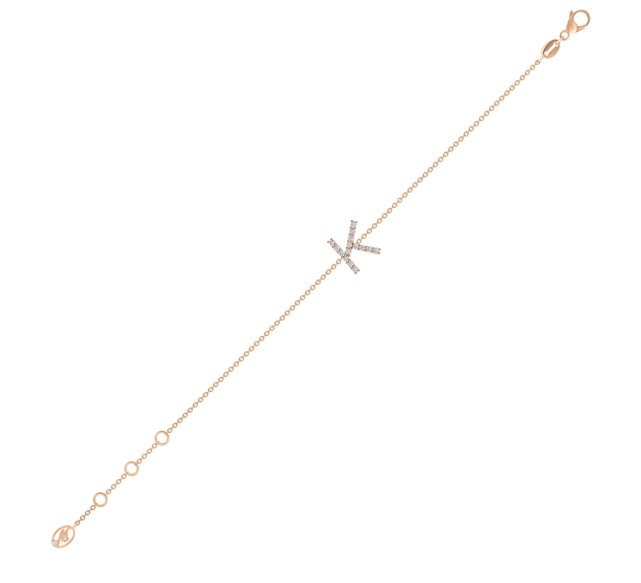 Браслет Mercury Classic MB/LETTER/RG/K - фото 2 – Mercury