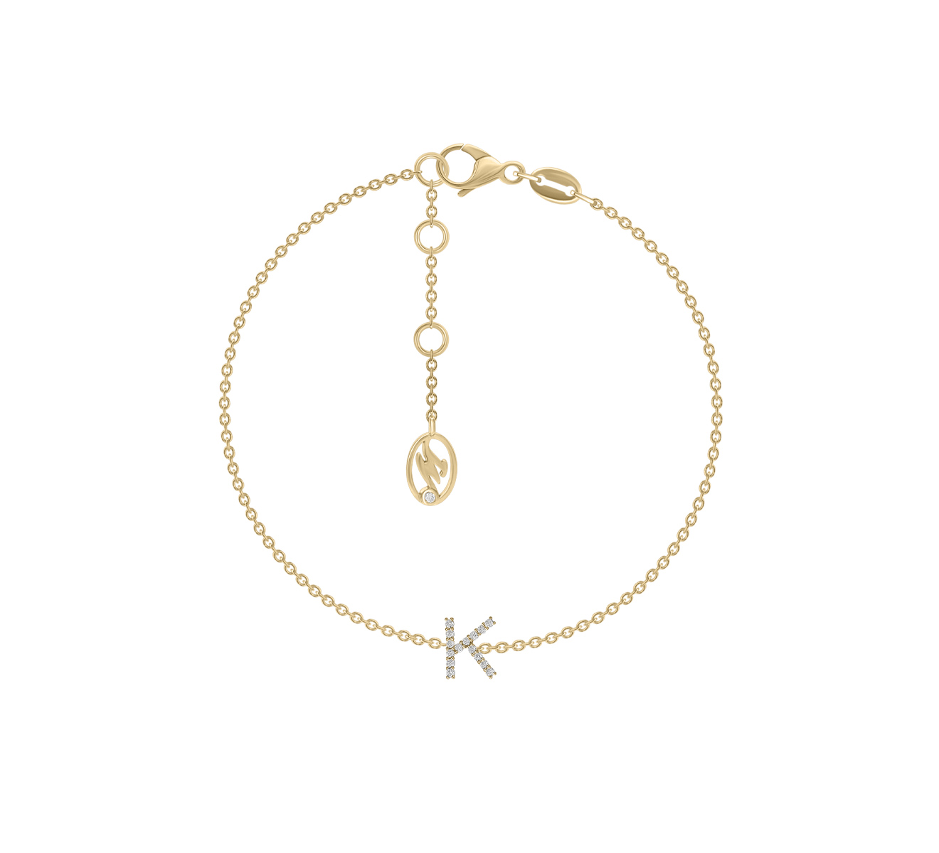 Браслет Mercury Classic MB/LETTER/YG/K - фото 1 – Mercury