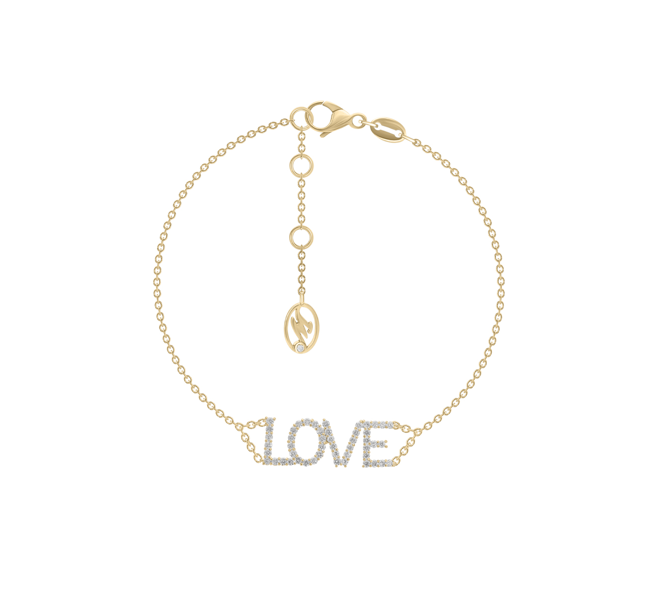 Браслет Mercury Classic MB/LETTER/YG/LOVE - фото 1 – Mercury