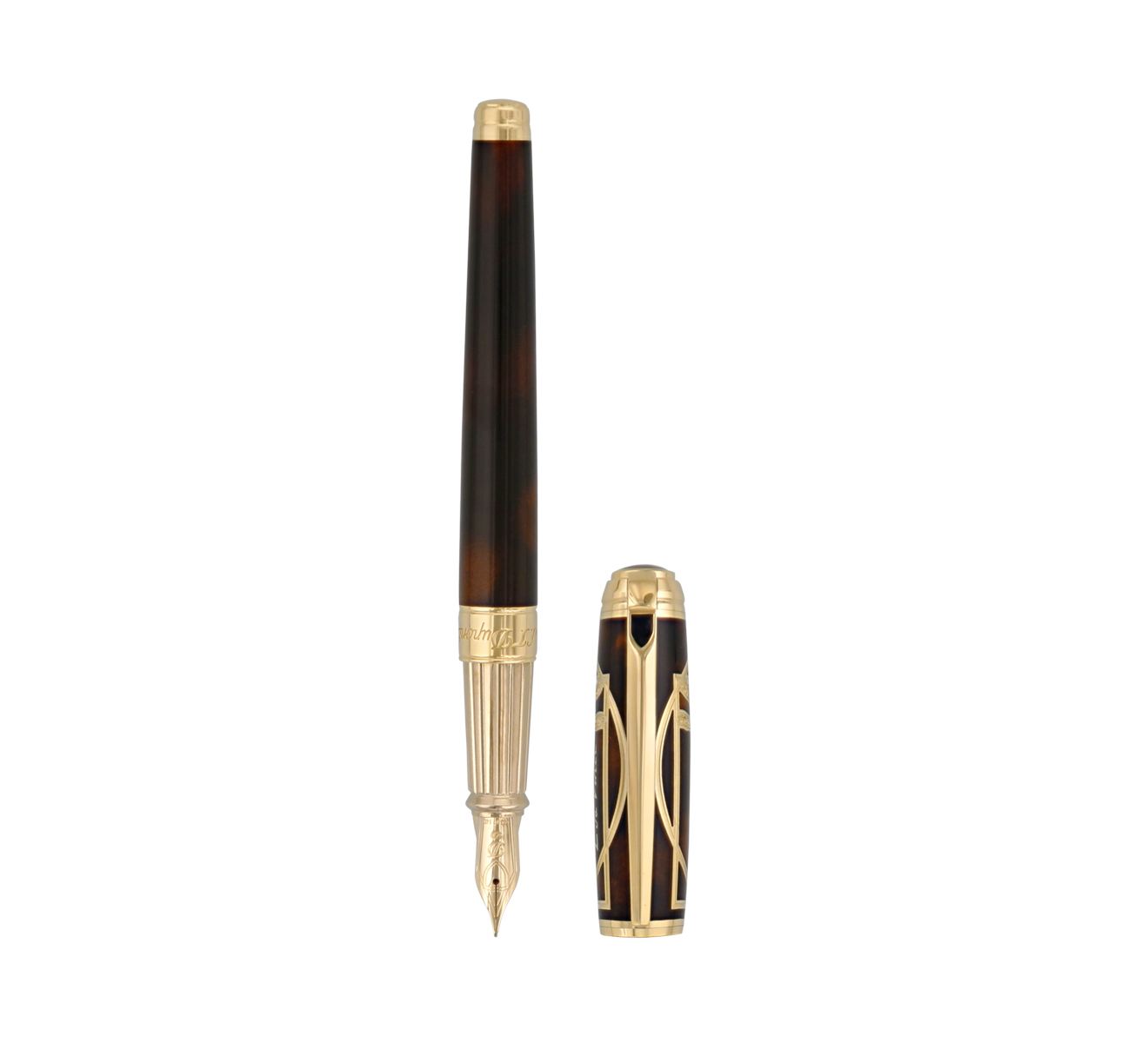 Перьевая ручка Vitruvian Man S.T. Dupont Limited Edition 410038L - фото 1 – Mercury