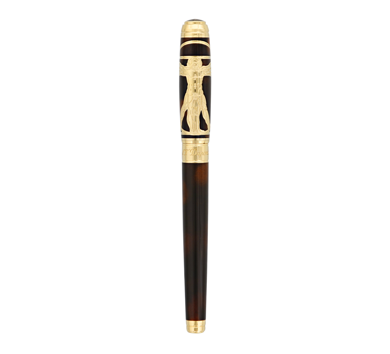 Перьевая ручка Vitruvian Man S.T. Dupont Limited Edition 410038L - фото 2 – Mercury