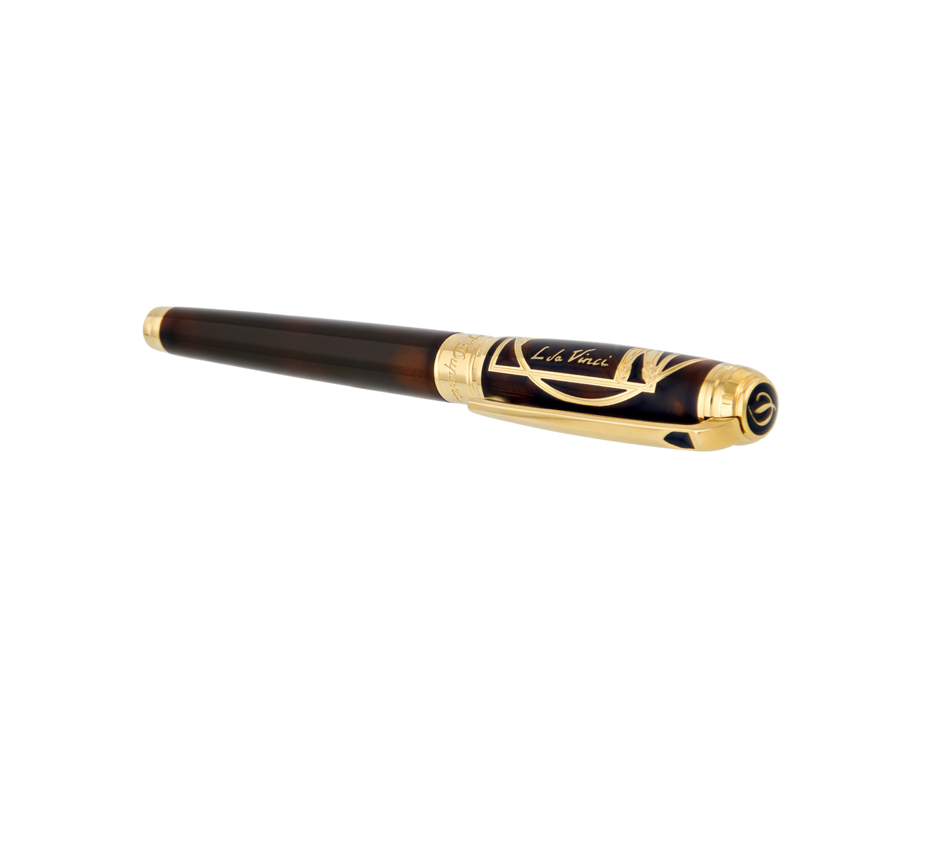 Перьевая ручка Vitruvian Man S.T. Dupont Limited Edition 410038L - фото 4 – Mercury