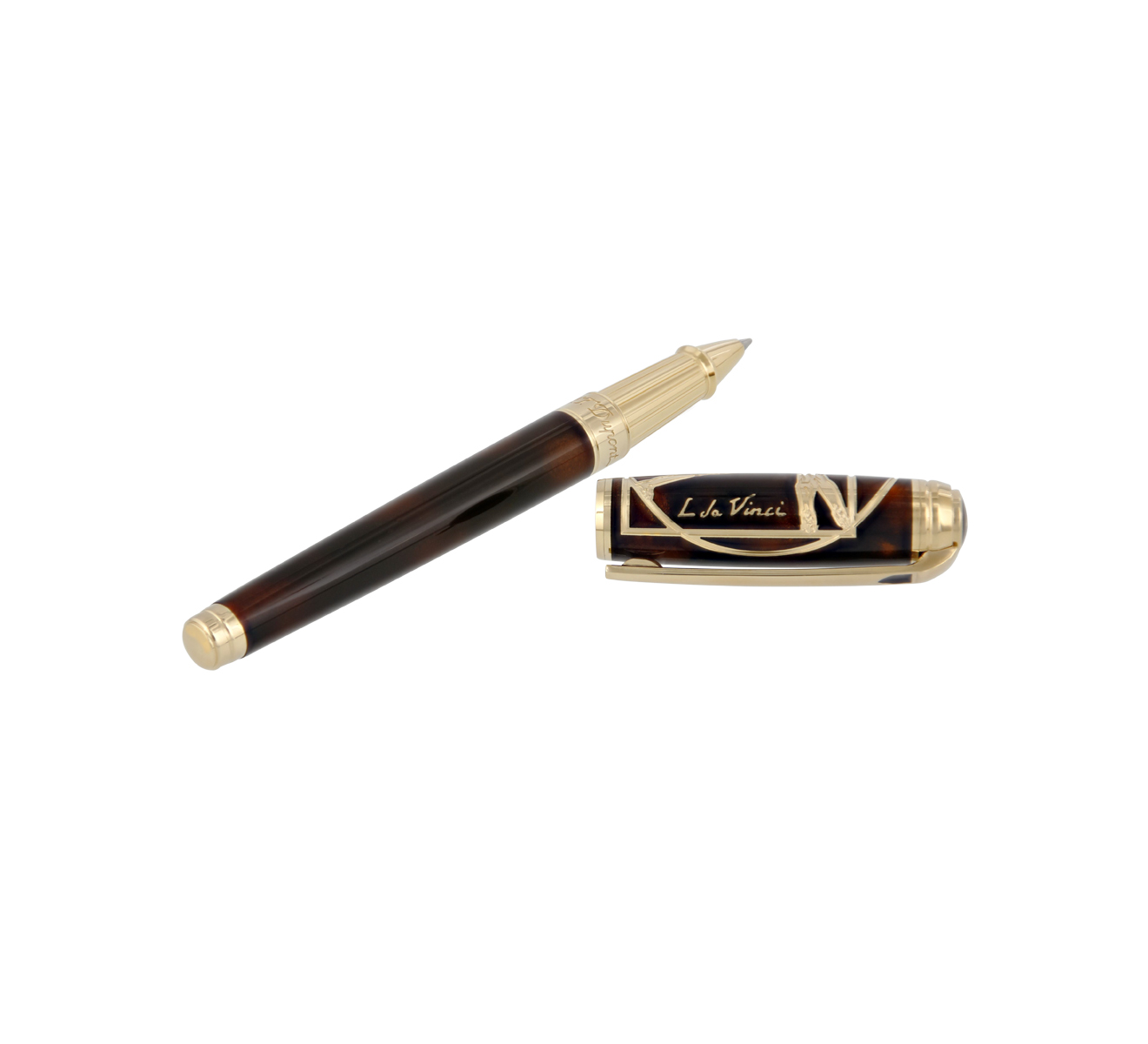 Ручка-роллер Vitruvian Man S.T. Dupont Limited Edition 412038L - фото 3 – Mercury
