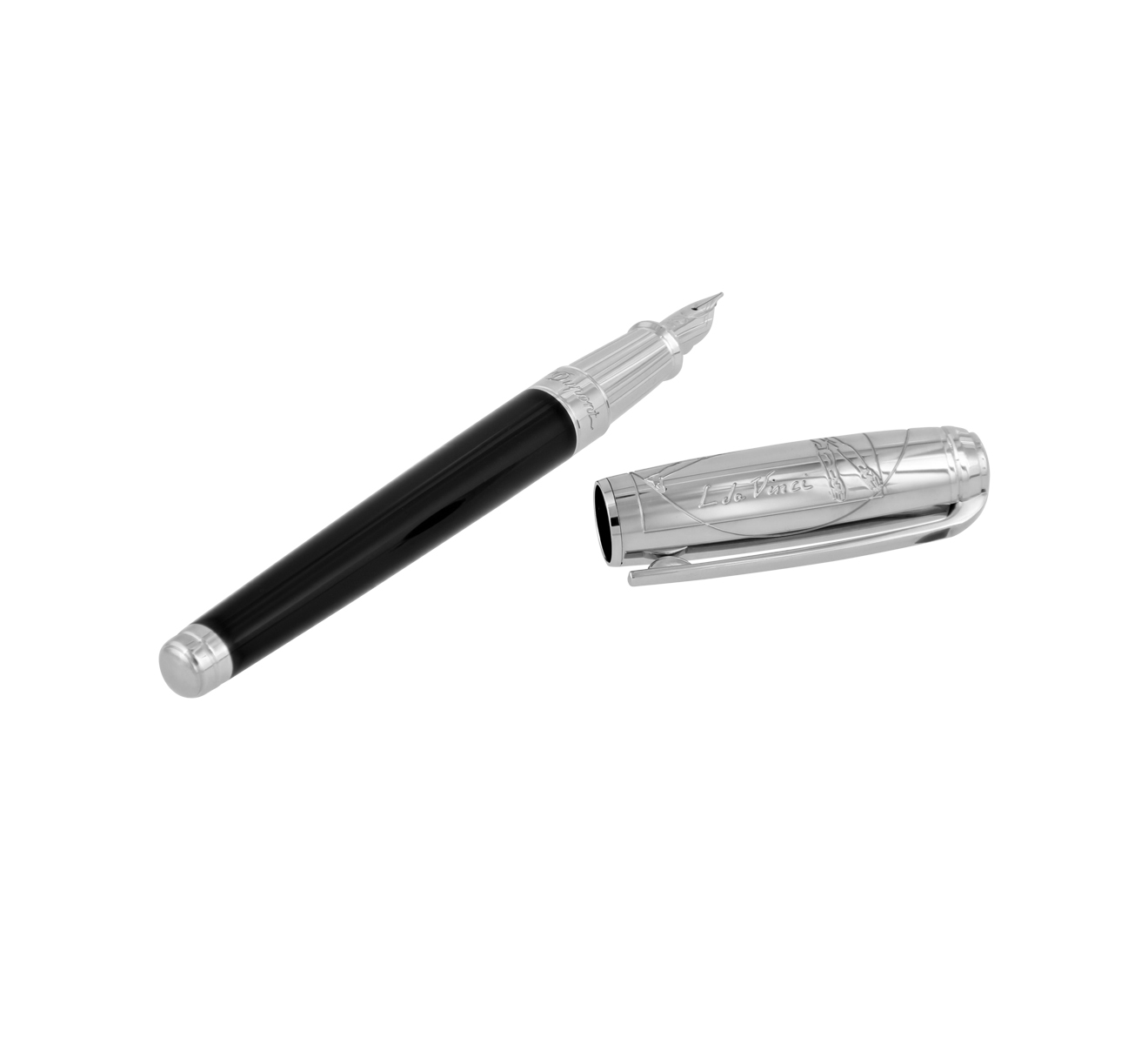 Перьевая ручка Vitruvian Man S.T. Dupont Limited Edition 410039L - фото 3 – Mercury