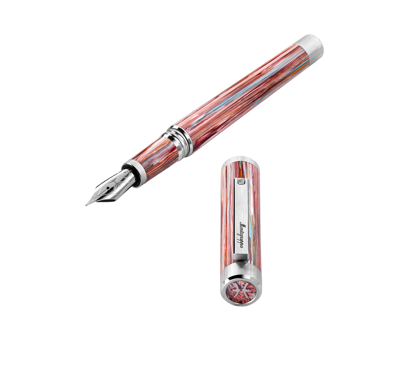 Перьевая ручка Рыбы Montegrappa Zero Zodiac ISZEZ24P_S2 - фото 3 – Mercury