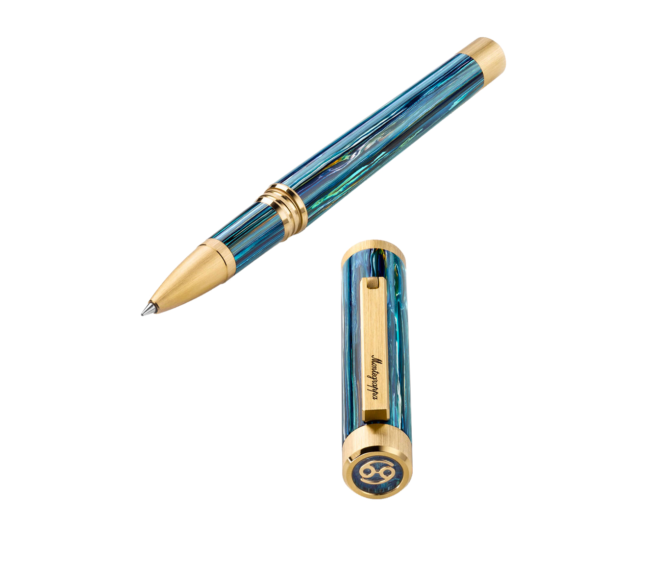 Ручка-роллер Рак Montegrappa Zero Zodiac ISZEZRIY_G9 - фото 3 – Mercury