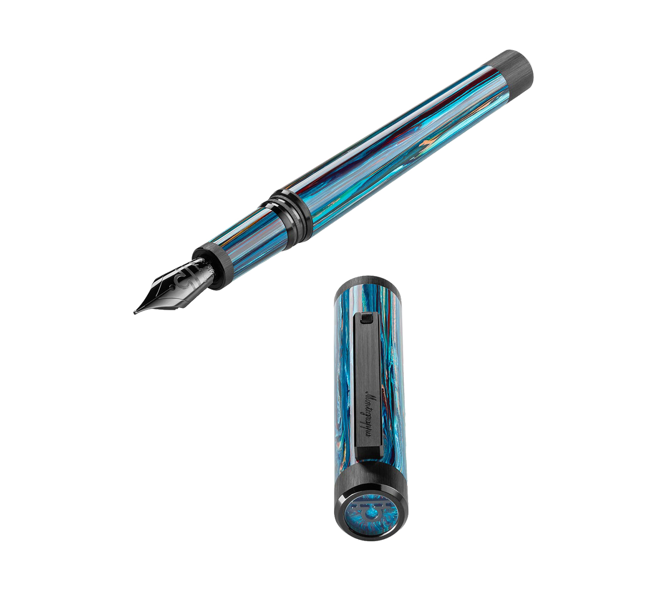 Перьевая ручка Весы Montegrappa Zero Zodiac ISZEZ24C_B8 - фото 3 – Mercury