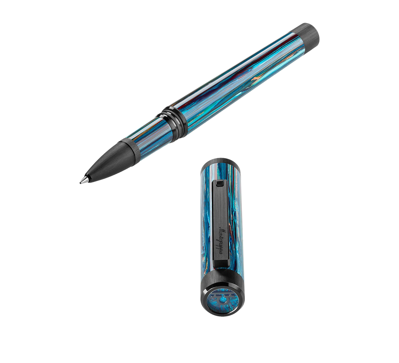 Ручка-роллер Весы Montegrappa Zero Zodiac ISZEZRIC_B8 - фото 3 – Mercury