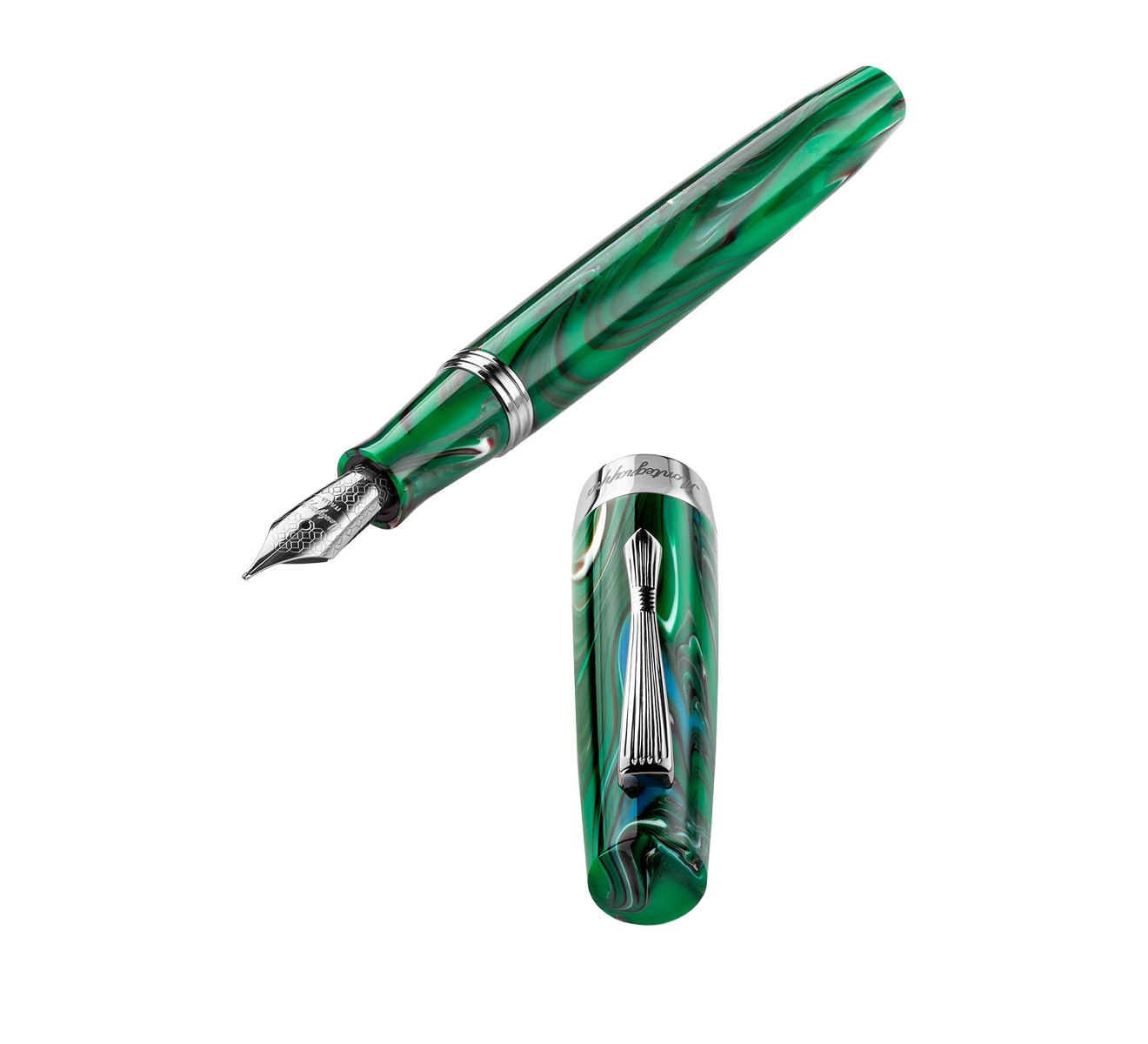 Перьевая ручка Montegrappa Elmo ISE2R2AG - фото 3 – Mercury