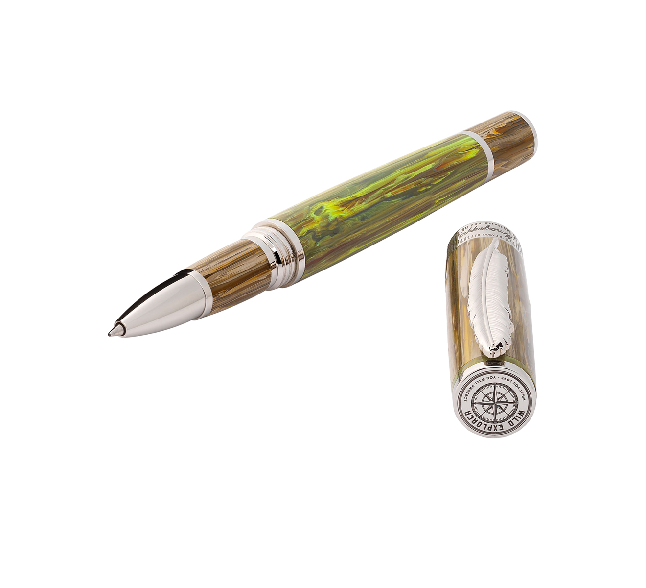 Ручка-роллер Baobab Montegrappa Wild Explorer ISWDRRBA - фото 4 – Mercury