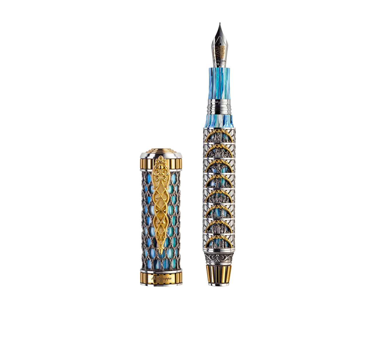 Перьевая ручка Рай Montegrappa Dante Alighieri ISHDN2SL - фото 1 – Mercury