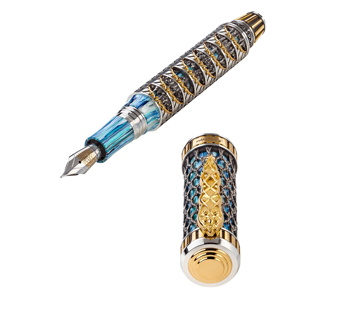 Перьевая ручка Рай Montegrappa Dante Alighieri ISHDN2SL - фото 4 – Mercury