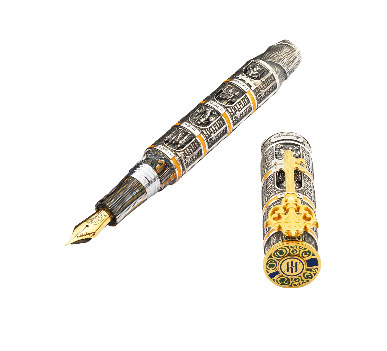 Перьевая ручка Чистилище Montegrappa Dante Alighieri ISUDN2SL - фото 3 – Mercury