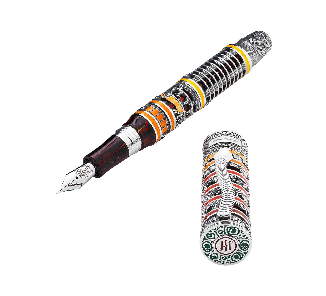 Перьевая ручка Ад Montegrappa Dante Alighieri ISIDN2SL - фото 3 – Mercury