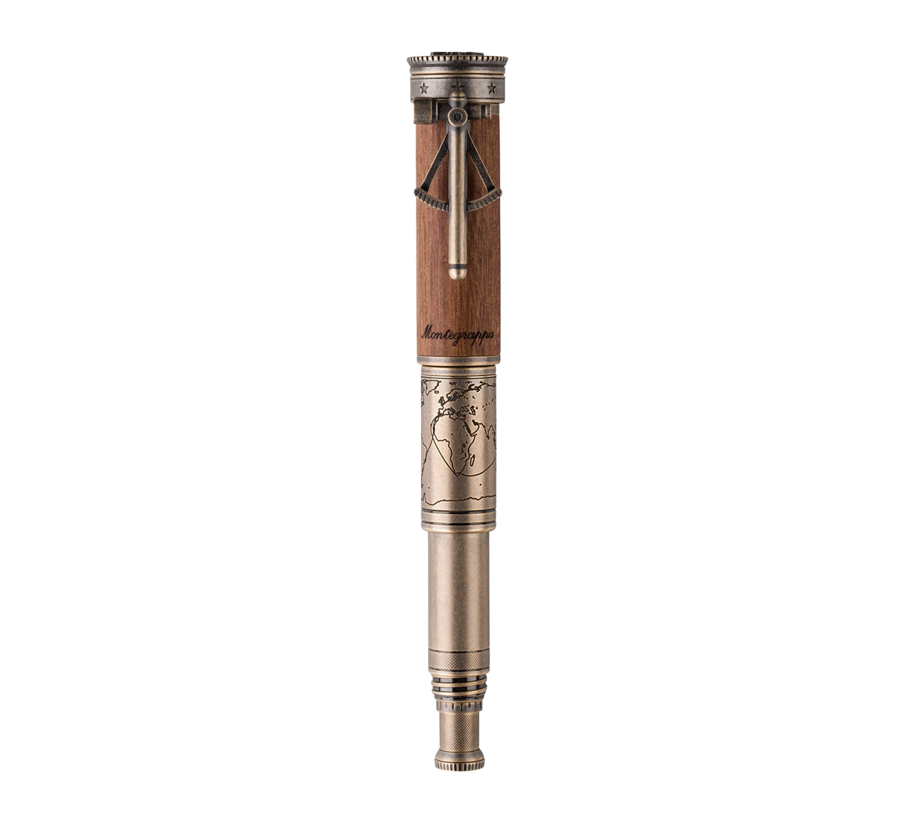 Ручка-роллер Montegrappa Age of Discovery ISDARRBW - фото 2 – Mercury