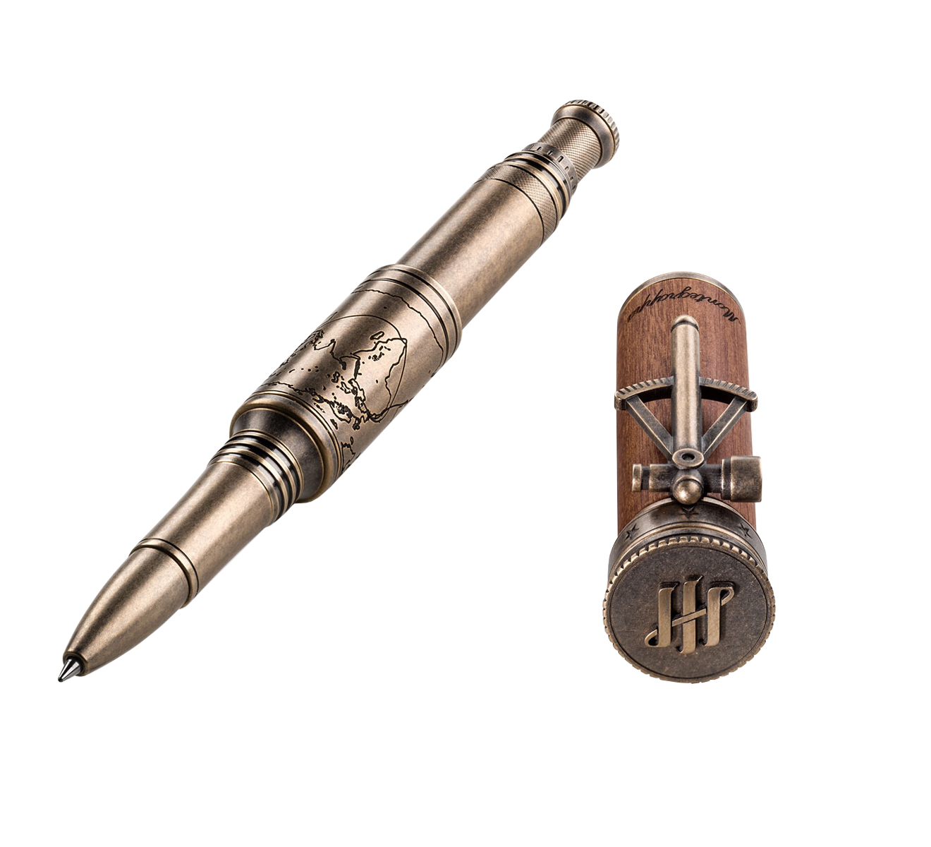 Ручка-роллер Montegrappa Age of Discovery ISDARRBW - фото 3 – Mercury