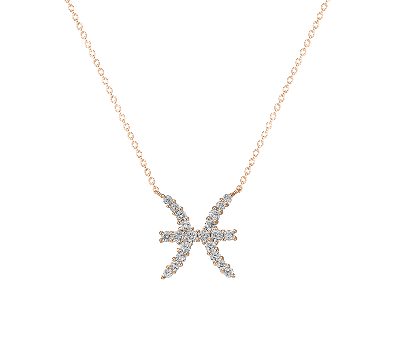 Кулон Zodiac - Рыбы Mercury Classic MP29196/RG - фото 2 – Mercury