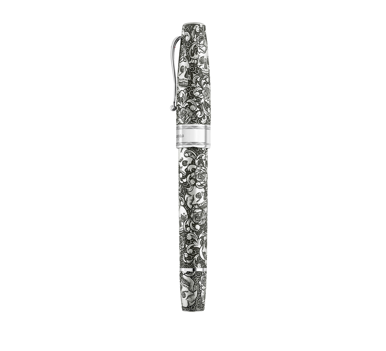 Ручка-роллер Montegrappa Skull&Roses ISSKNRSE - фото 3 – Mercury