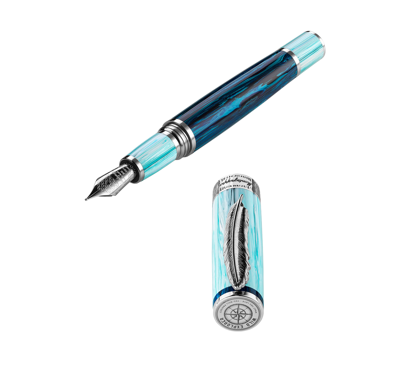 Перьевая ручка Arctic Montegrappa Wild Explorer ISWDR2AA - фото 3 – Mercury