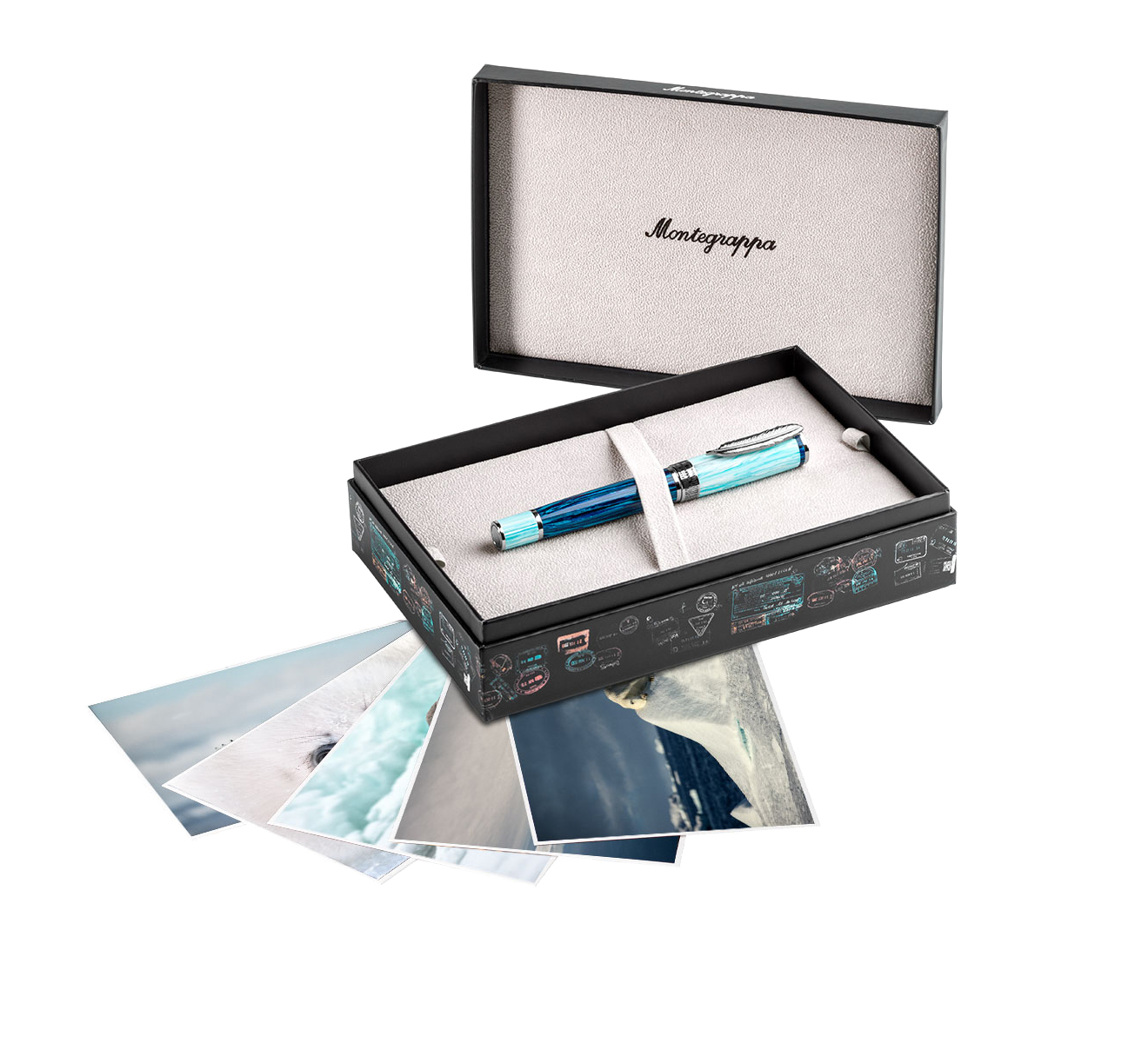 Перьевая ручка Arctic Montegrappa Wild Explorer ISWDR2AA - фото 4 – Mercury
