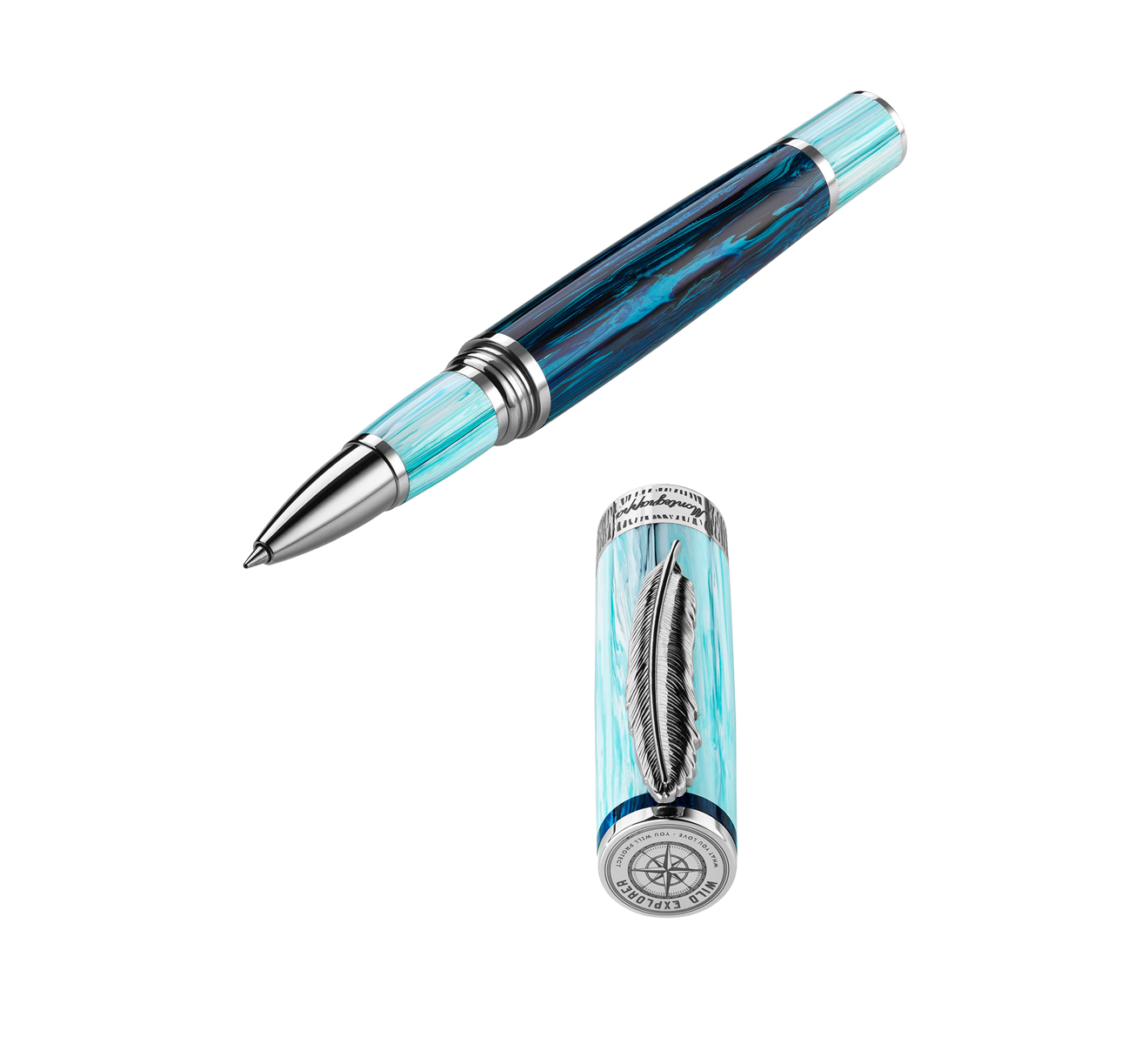 Ручка-роллер Montegrappa Wild Explorer ISWDRRAA - фото 3 – Mercury