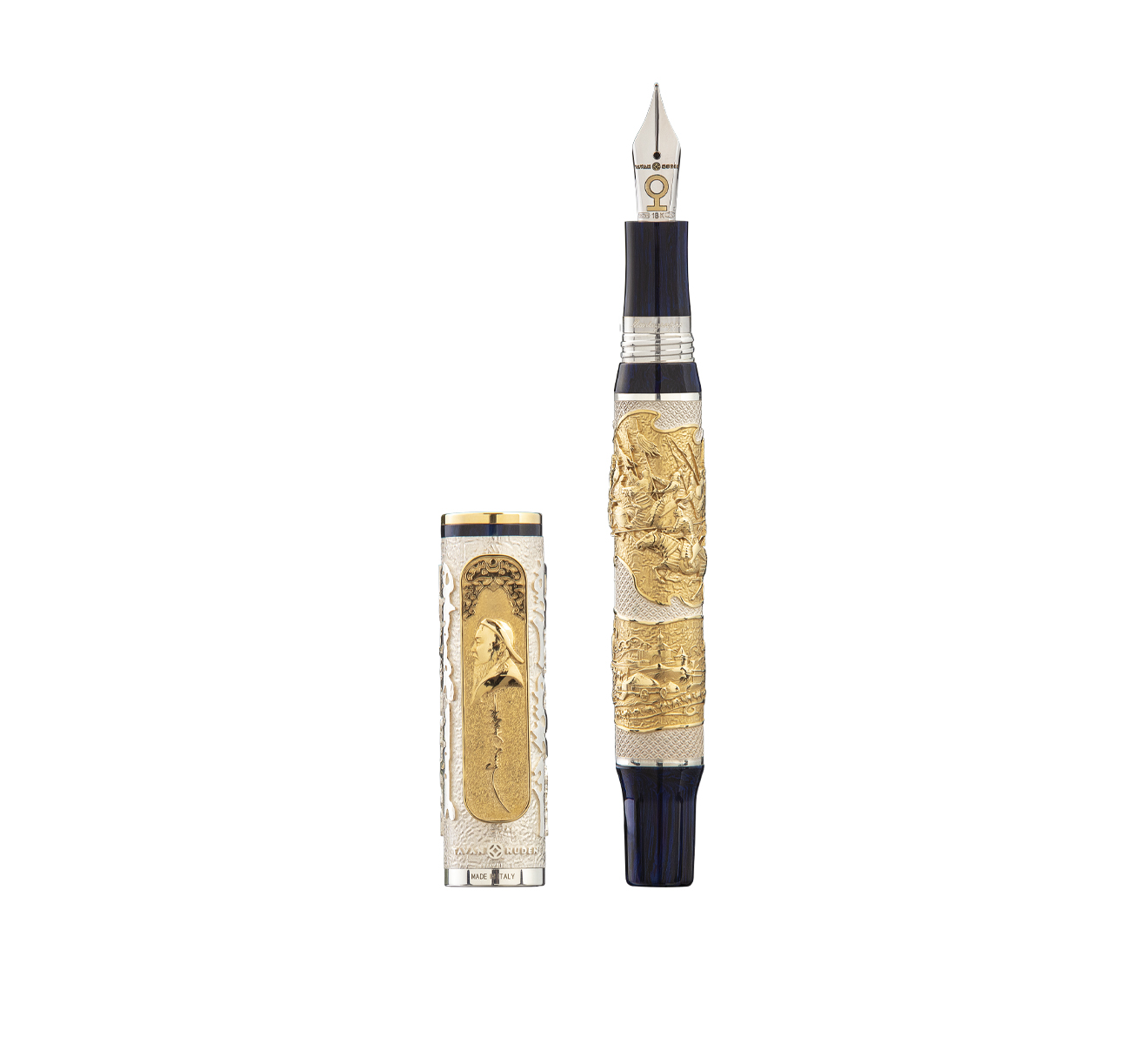 Перьевая ручка Montegrappa Chingis Khaan ISHKN2SE - фото 1 – Mercury