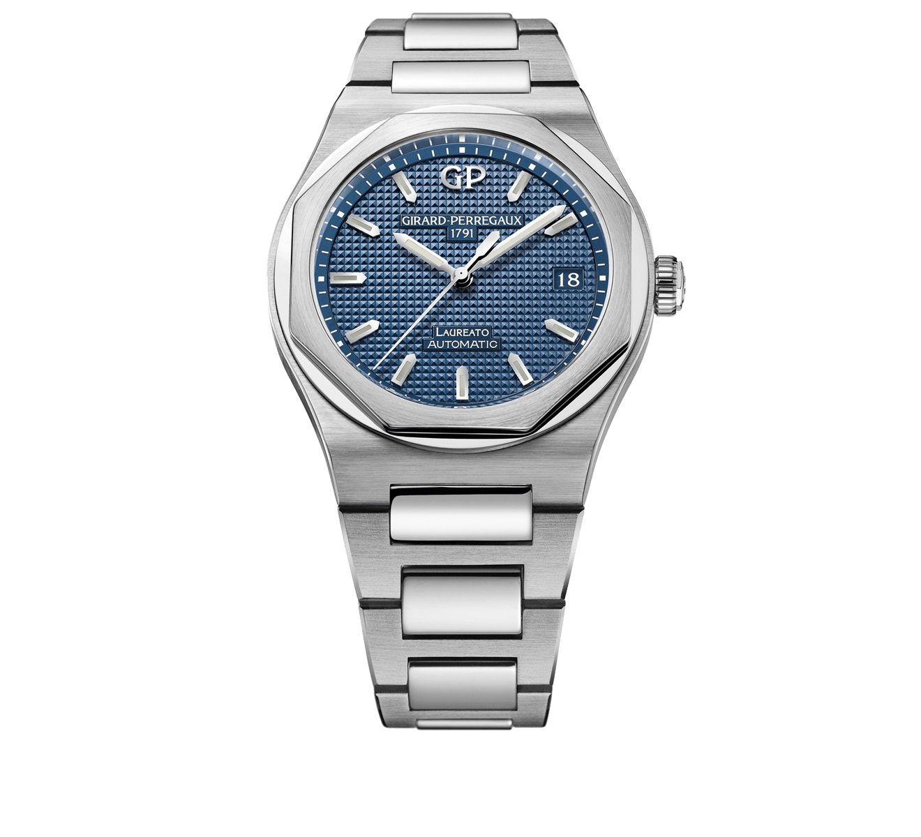 Часы Laureato GIRARD-PERREGAUX Laureato 81005-11-431-11A - фото 1 – Mercury
