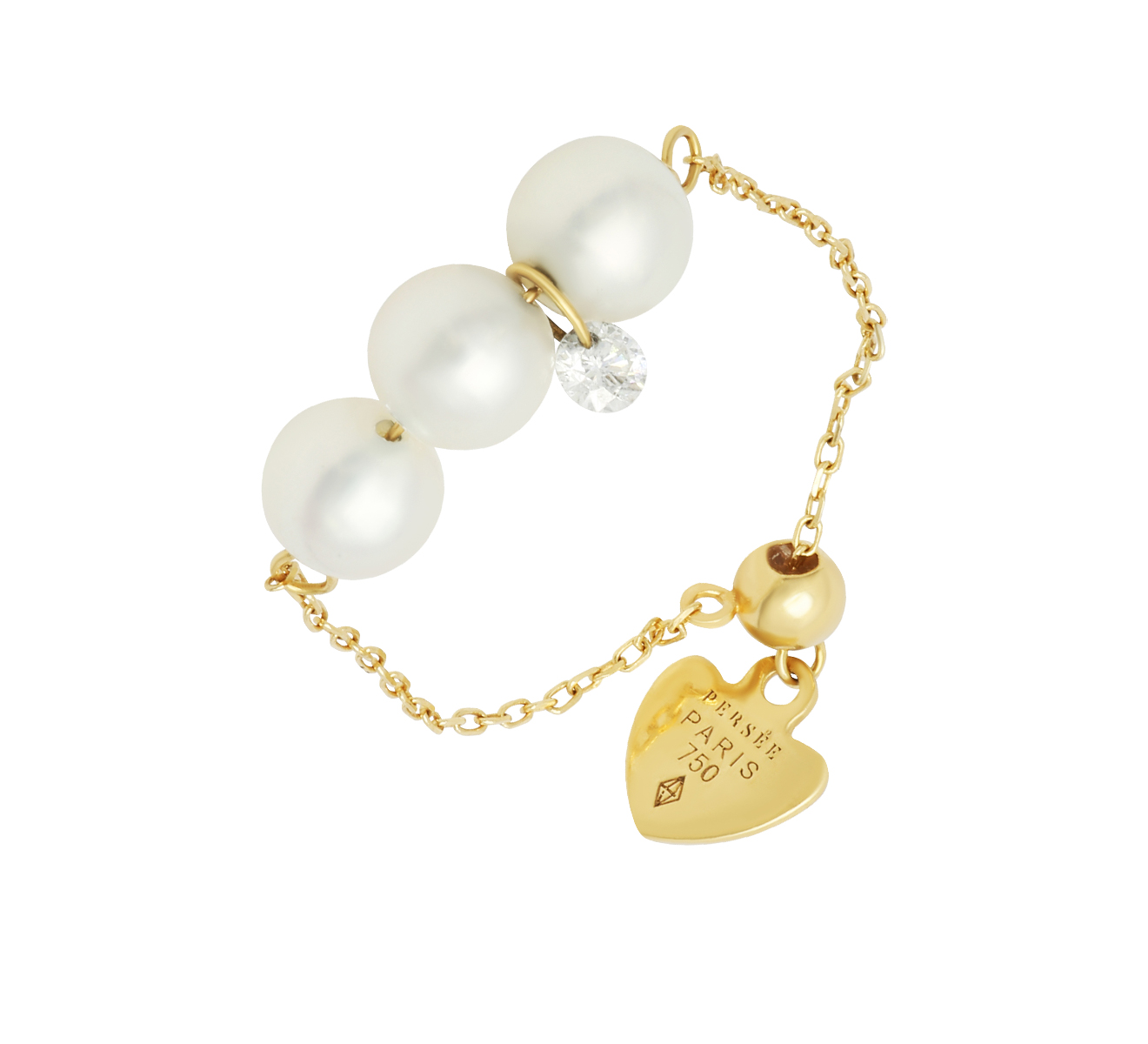 Кольцо Persee Paris Aphrodite R82371-YG - фото 1 – Mercury