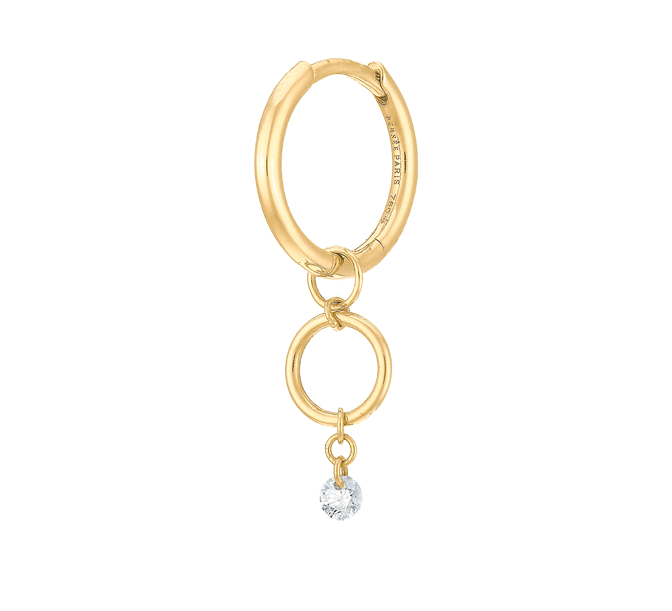 Серьга Persee Paris PIERCING EA80563-YG - фото 1 – Mercury