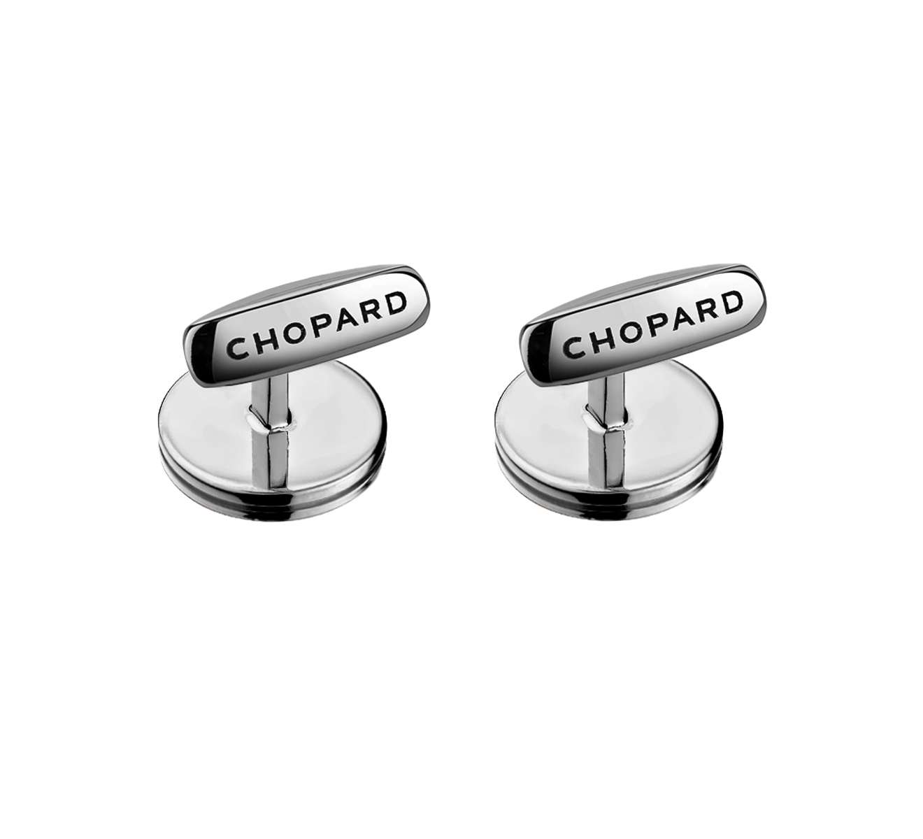 Запонки Chopard Classic Racing 95014-0091 - фото 2 – Mercury