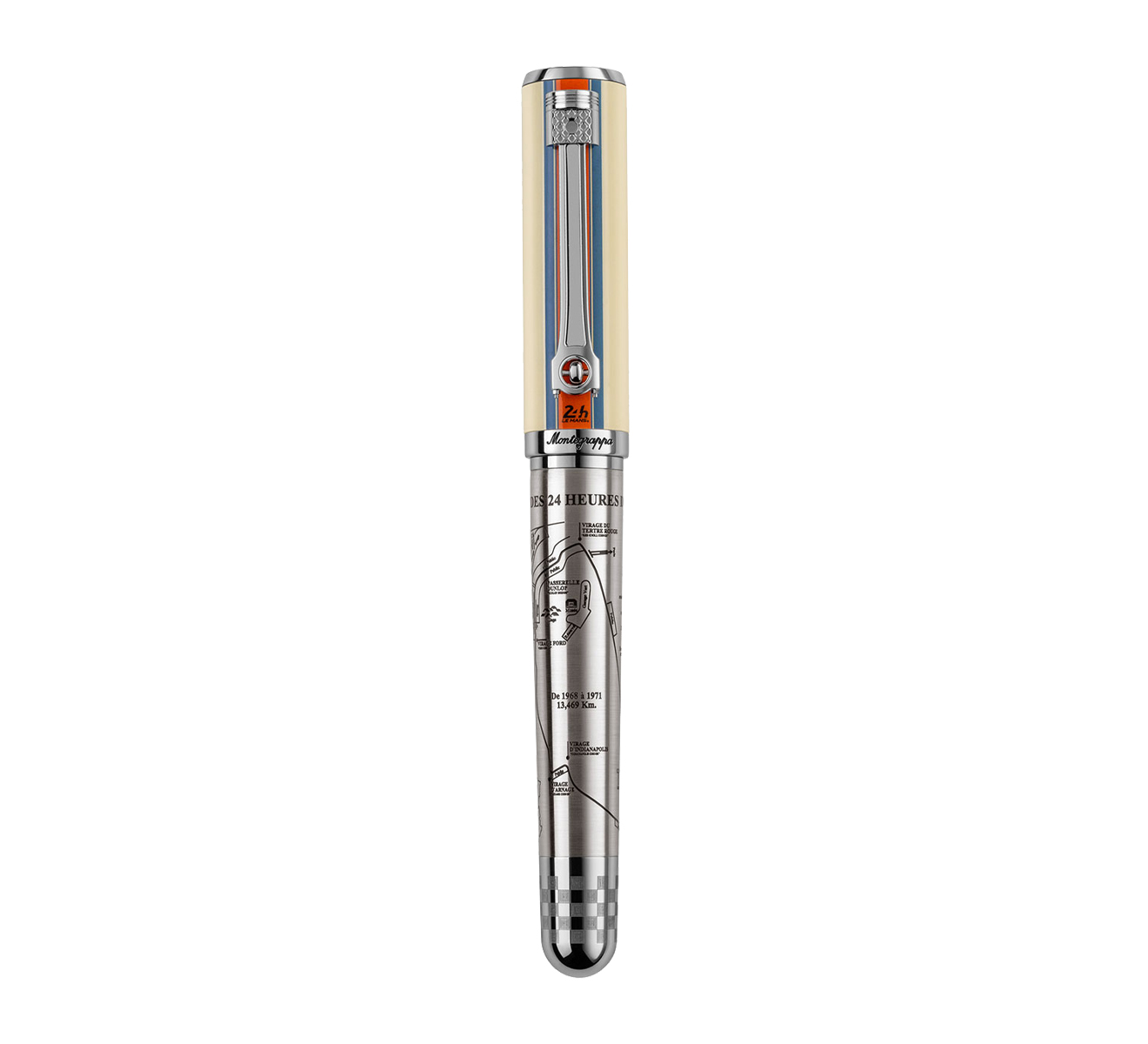 Ручка-роллер Montegrappa 24h Le Mans IS24RRII - фото 2 – Mercury