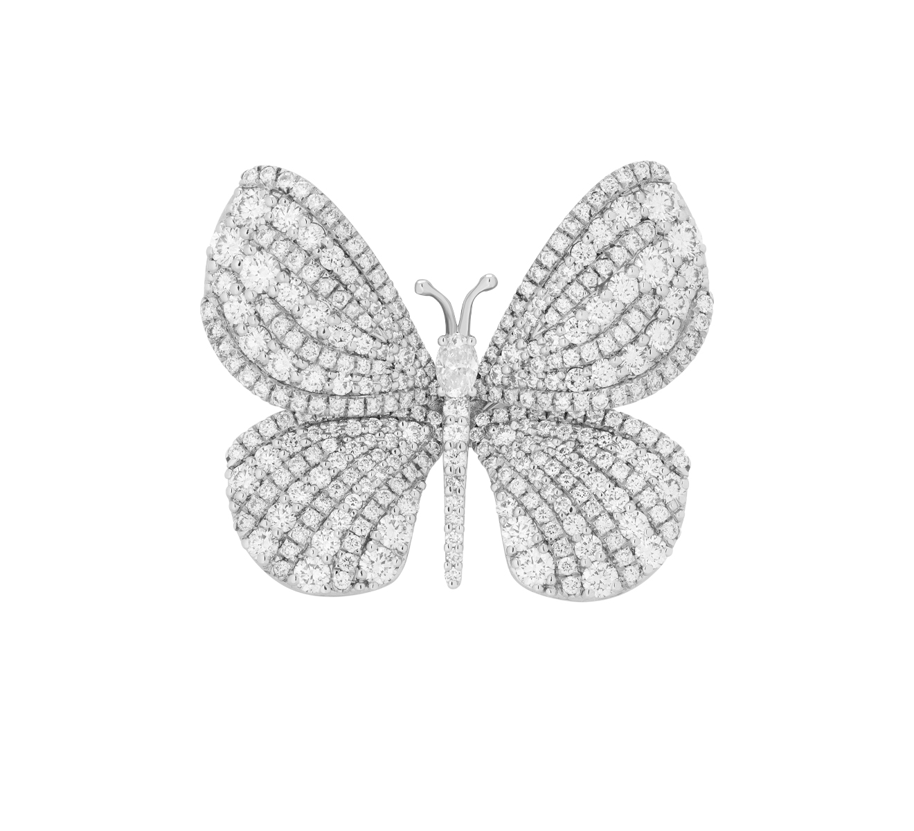 Брошь Mercury Classic MBCH29974/WG - фото 1 – Mercury