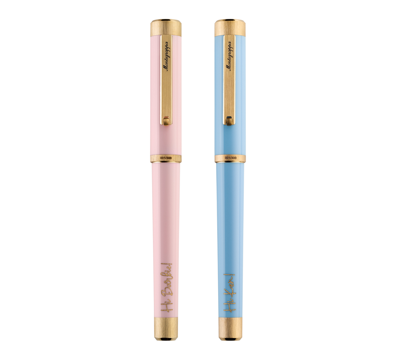 Набор из двух перьевых ручек Montegrappa Barbie The Movie Icon ISZEB22Y - фото 3 – Mercury