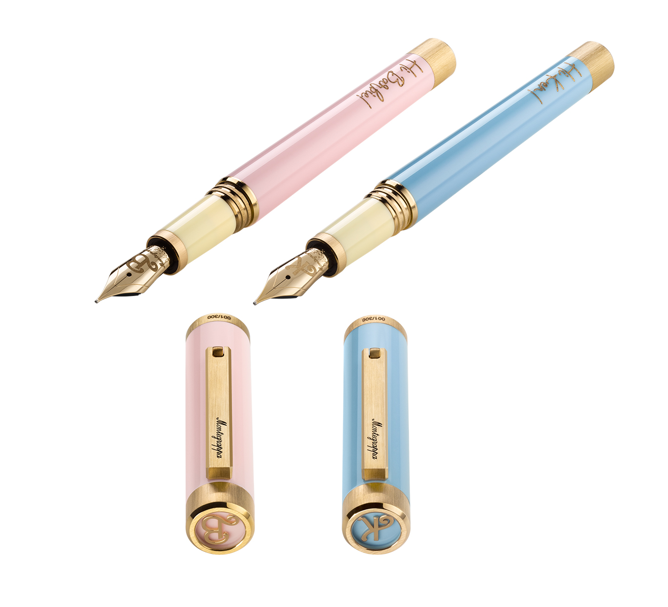 Набор из двух перьевых ручек Montegrappa Barbie The Movie Icon ISZEB22Y - фото 4 – Mercury