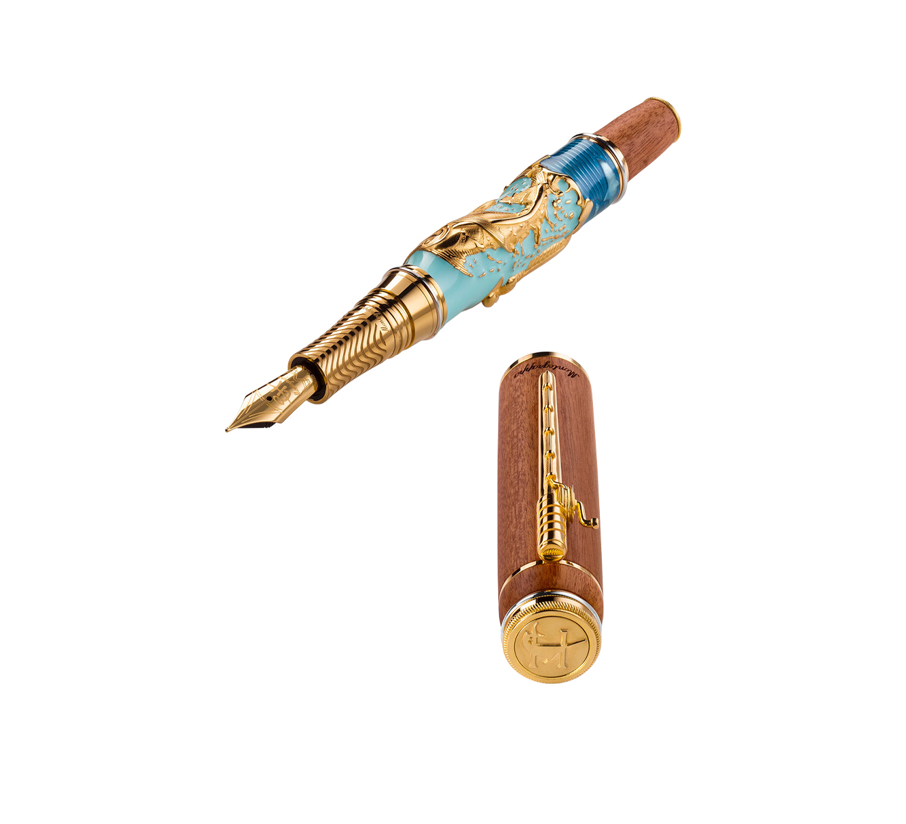 Перьевая ручка Montegrappa The Old Man And The Sea ISOSN23S - фото 3 – Mercury