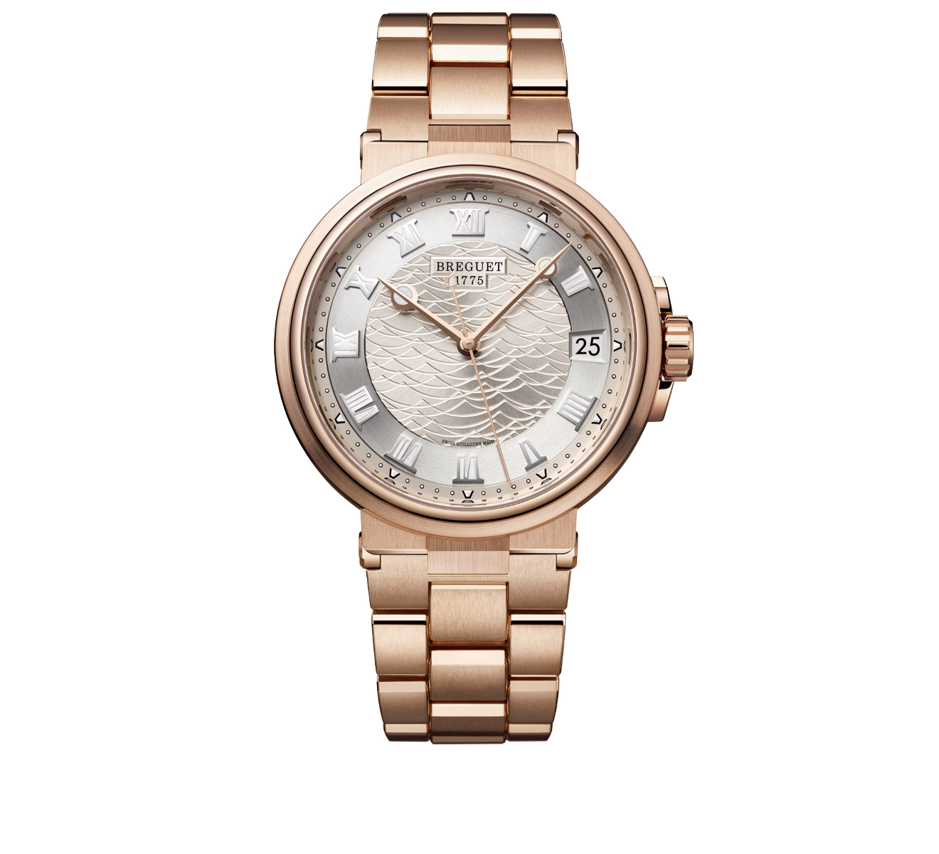 Часы Marine Gold Date Breguet Marine 5517BR 12 RZ0 - фото 1 – Mercury