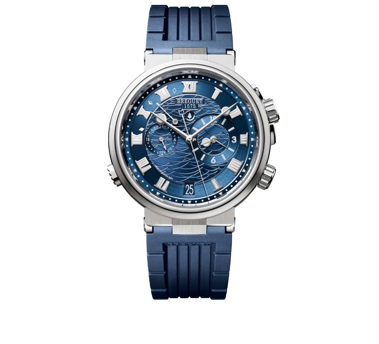 Часы Marine Alarme Musicale Breguet Marine 5547BB Y2 5ZU - фото 1 – Mercury