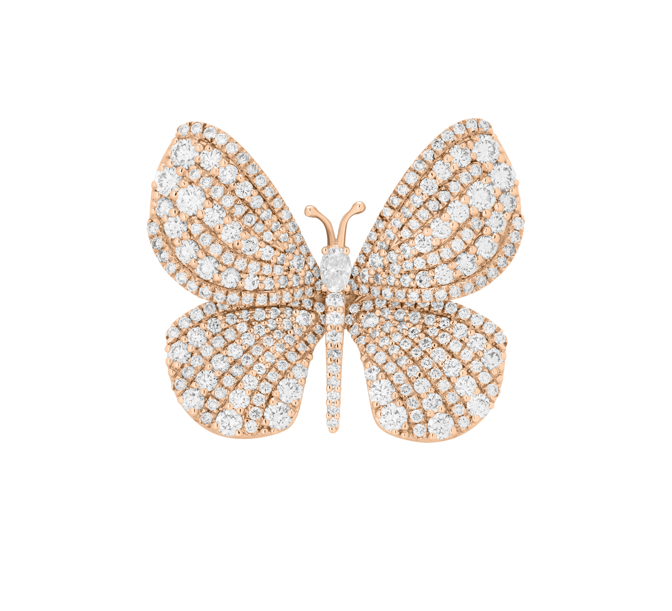 Брошь Mercury Classic MBCH29974/RG - фото 1 – Mercury