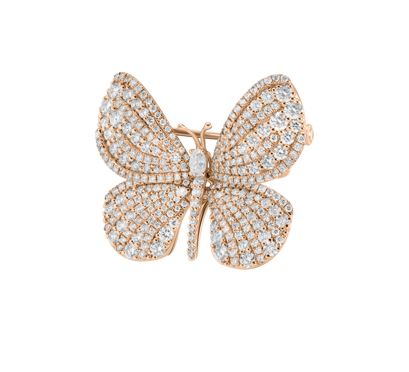 Брошь Mercury Classic MBCH29974/RG - фото 2 – Mercury