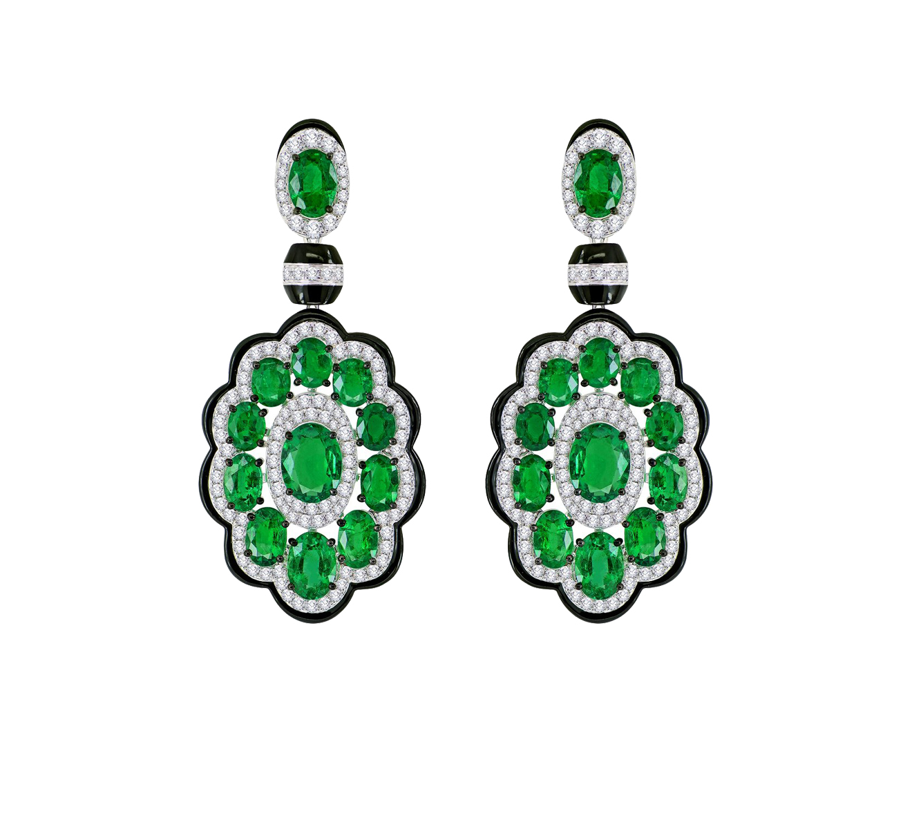 Серьги Sutra Jewels Classic SJE3382 ERLD - фото 1 – Mercury