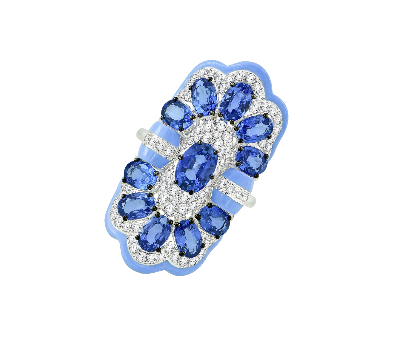Кольцо Sutra Jewels Classic SJR1553 BSAPH - фото 1 – Mercury