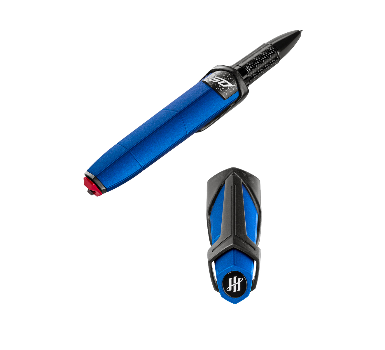 Ручка-роллер Blu Aegeus Montegrappa Automobili Lamborghini 60° ISLANRUB - фото 3 – Mercury