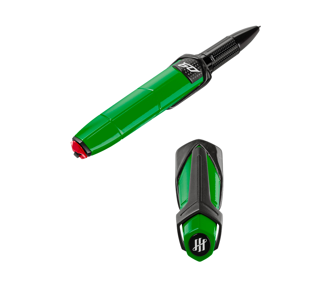 Ручка-роллер Verde Viper Montegrappa Automobili Lamborghini 60° ISLANRUG - фото 3 – Mercury