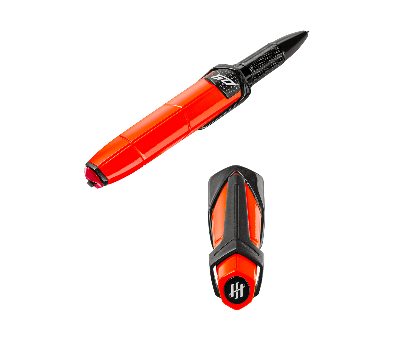 Ручка-роллер Arancio Apodis Montegrappa Automobili Lamborghini 60° ISLANRUO - фото 3 – Mercury